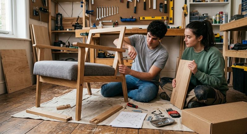 Deck Chair Assembly in Olathe, KS