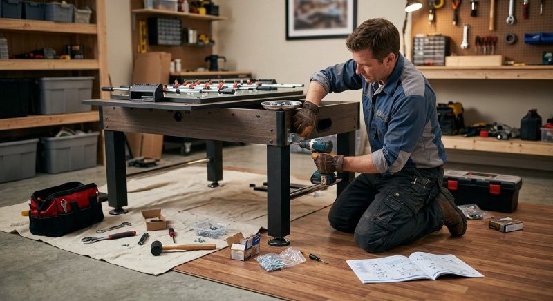 Game Table Assembly in Denver County, CO