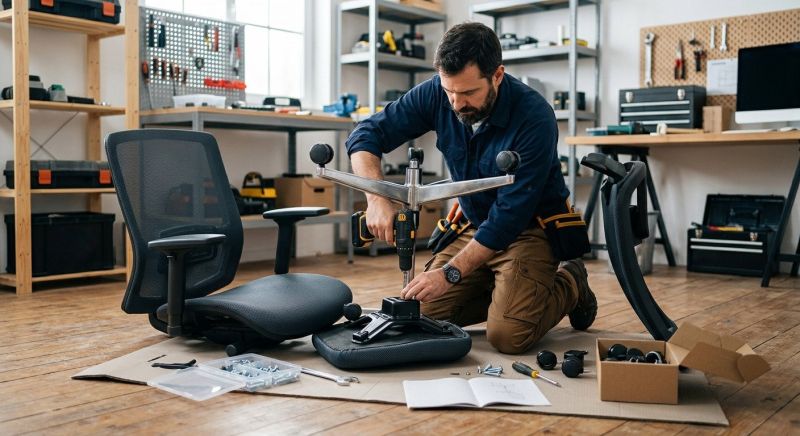 Office Desk Assembly in Overland Park, KS