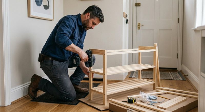 Shoe Rack Assembly in Denver County, CO