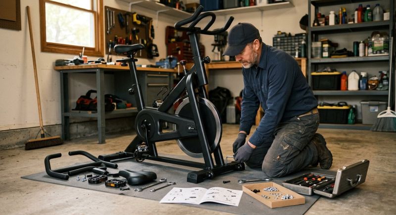 Stationary Bike Assembly in Denver, CO