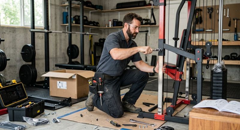Weight Bench Assembly in Littleton, CO