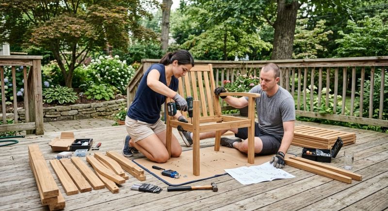 Patio Set Assembly in Alpharetta, GA
